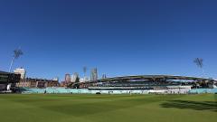 Cricket at the Oval in London